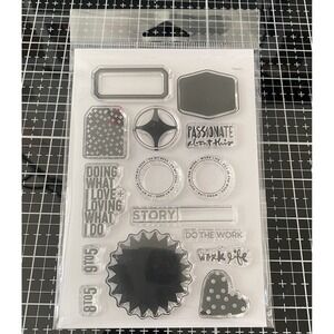 Ali Edwards Story Stamps Do The Work Life‎ Journaling Week In The 9 To 5 Clear